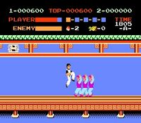 une photo d'Ã©cran de Kung-Fu sur Nintendo Nes